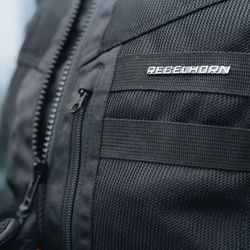Kurtka motocyklowa letnia REBELHORN SCANDAL II BLACK