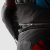 Kurtka motocyklowa skórzana sportowa REBELHORN INFERNO BLACK/BLUE/WHITE/RED