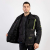 Kurtka motocyklowa REBELHORN PATROL BLACK/FLO YELLOW