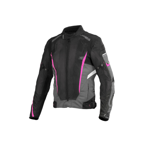 Kurtka motocyklowa letnia damska SECA AIRFLOW II LADY BLACK/FUCHSIA