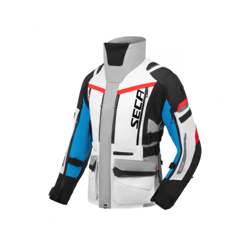 Kurtka motocyklowa damska SECA ARRAKIS III LADY GREY/BLUE/RED