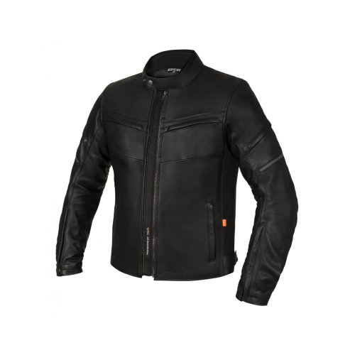 Kurtka motocyklowa skórzana SECA DARKSIDE TFL BLACK