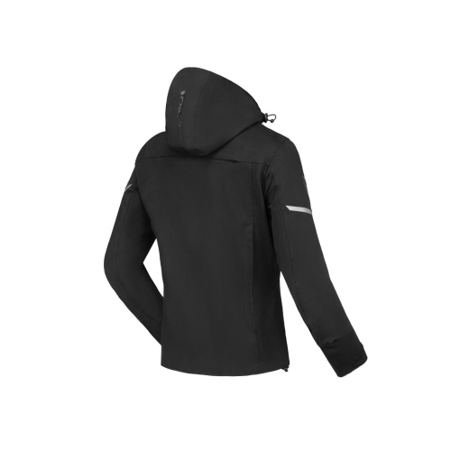 Kurtka motocyklowa softshell damska SECA DISTRICT LADY BLACK