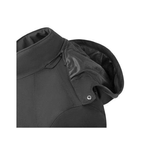 Kurtka motocyklowa softshell damska SECA DISTRICT LADY BLACK