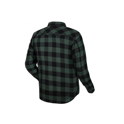 Koszula motocyklowa flanelowa SECA MARSHAL II GREEN