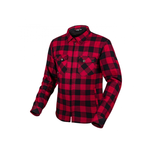 Koszula motocyklowa flanelowa SECA MARSHAL II RED