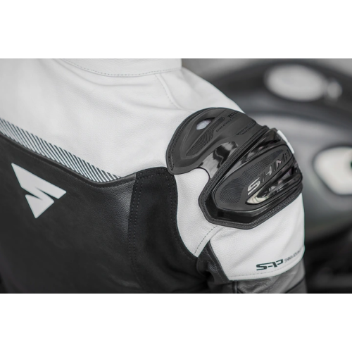 Kurtka motocyklowa skórzana sportowa SHIMA BANDIT FLUO