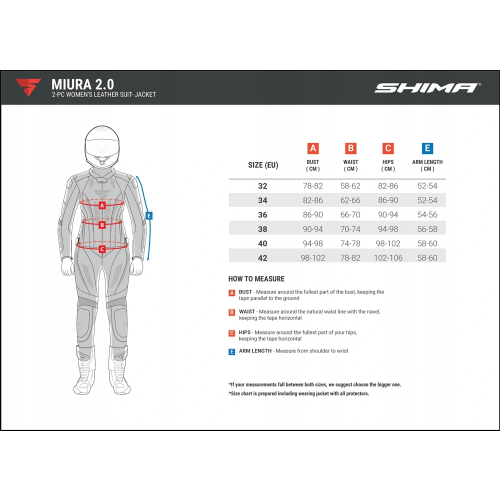 Kurtka motocyklowa skórzana sportowa damska SHIMA MIURA 2.0 BLACK/WHITE