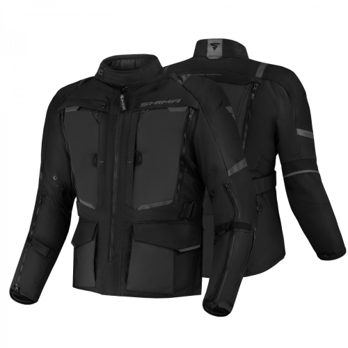 Kurtka motocyklowa turystyczna SHIMA HERO 2.0 BLACK