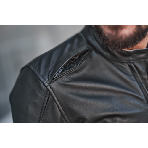 Kurtka motocyklowa skórzana SHIMA HUNTER+ 2.0 BLACK