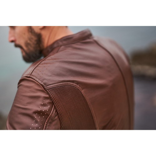 Kurtka motocyklowa skórzana SHIMA HUNTER+ 2.0 BROWN