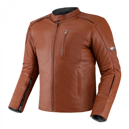 Kurtka motocyklowa skórzana SHIMA HUNTER+ 2.0 LIGHT BROWN