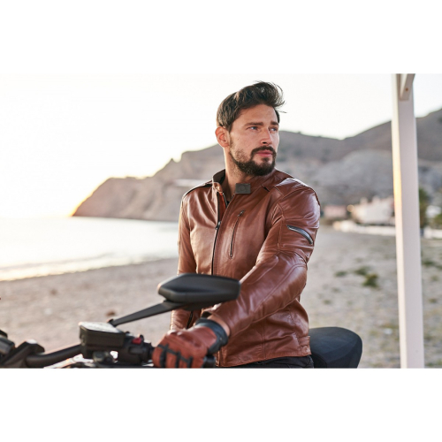 Kurtka motocyklowa skórzana SHIMA HUNTER+ 2.0 LIGHT BROWNKurtka motocyklowa skórzana SHIMA HUNTER+ 2.0 LIGHT BROWN