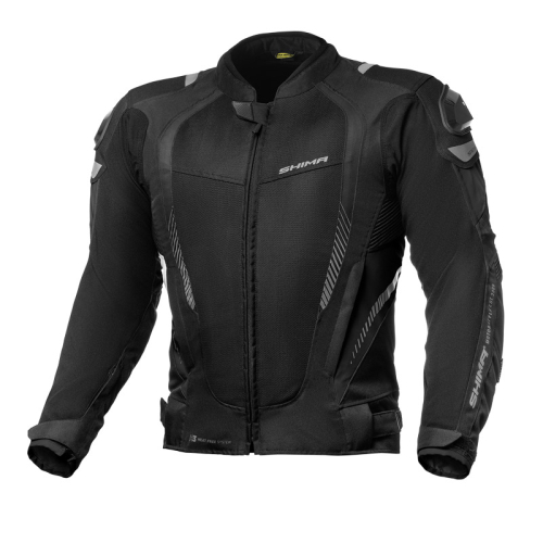 Kurtka motocyklowa SHIMA MESH PRO BLACK
