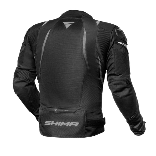Kurtka motocyklowa SHIMA MESH PRO BLACK