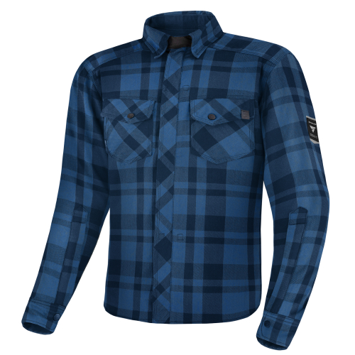 Koszula motocyklowa flanelowa SHIMA RENEGADE 2 MEN BLUE