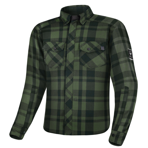 Koszula motocyklowa flanelowa SHIMA RENEGADE 2 MEN GREEN