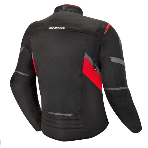 Kurtka motocyklowa SHIMA RUSH MEN BLACK/RED