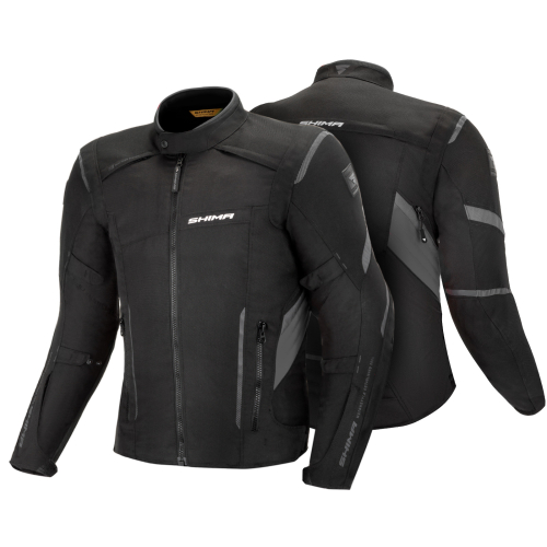 Kurtka motocyklowa SHIMA RUSH MEN BLACK