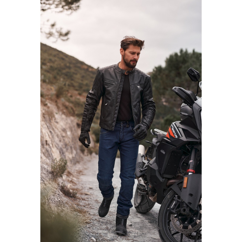Kurtka motocyklowa skórzana SHIMA WINCHESTER 2.0 BLACK