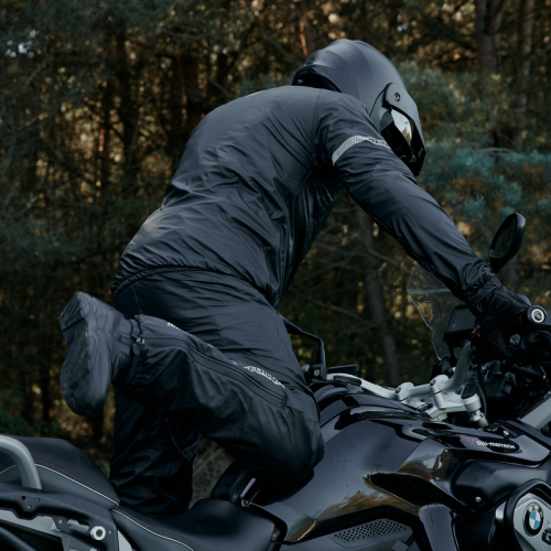 Kurtka motocyklowa przeciwdeszczowa REBELHORN OCEAN BLACK