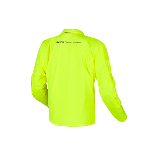 Kurtka motocyklowa przeciwdeszczowa membrana SECA MULTIDRY FLUO YELLOW