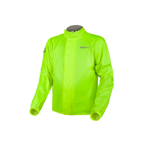 Kurtka motocyklowa przeciwdeszczowa SECA TYPHOON FLUO YELLOW