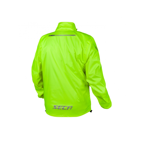 Kurtka motocyklowa przeciwdeszczowa SECA TYPHOON FLUO YELLOW