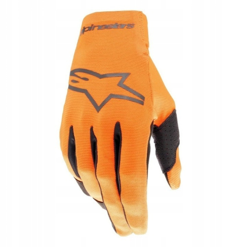 Rękawice motocyklowe cross,quad ALPINESTARS RADAR HOT ORANGE BLACK