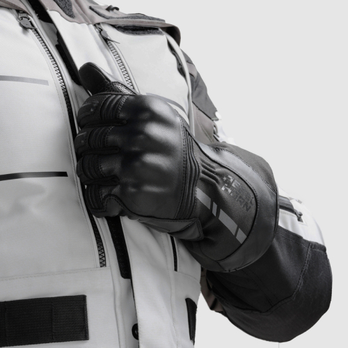 Rękawice motocyklowe z membraną REBELHORN TRACER WP BLACK