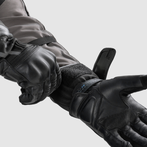 Rękawice motocyklowe z membraną REBELHORN TRACER WP BLACK