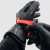Rękawice motocyklowe REBELHORN VIPER BLACK/GREY/FLUO RED