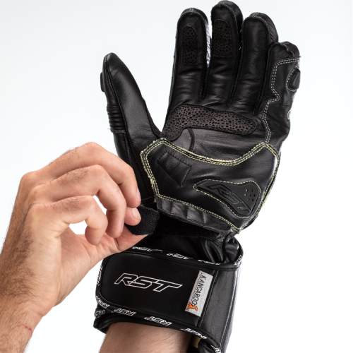 Rękawice motocyklowe skórzana RST Tractech Evo 4 CE Black