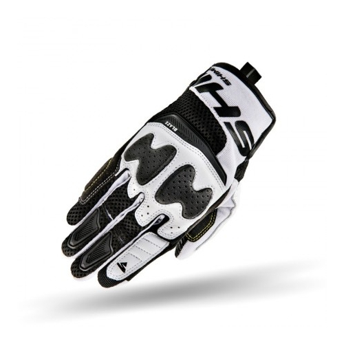 Rękawice motocyklowe krótkie SHIMA BLAZE MEN WHITE