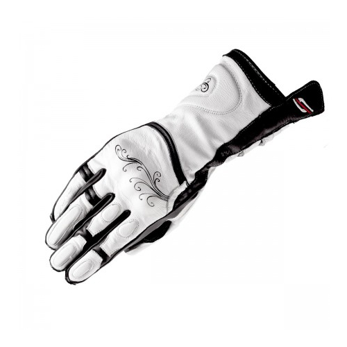 Rękawice motocyklowe turystyczne damskie SHIMA MODENA WHITE