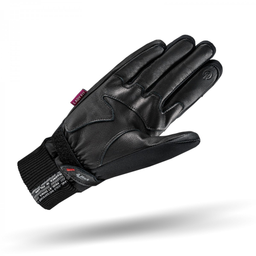 Rękawice motocyklowe damskie z membraną SHIMA OSLO WIND LADY BLACK