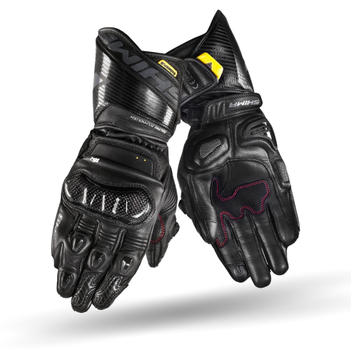 Rękawice motocyklowe sportowe SHIMA RS-2 BLACK