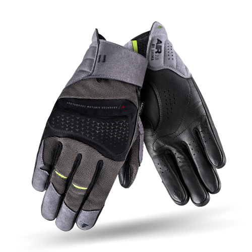 Rękawice motocyklowe krótkie SHIMA AIR 2.0 MEN GREY