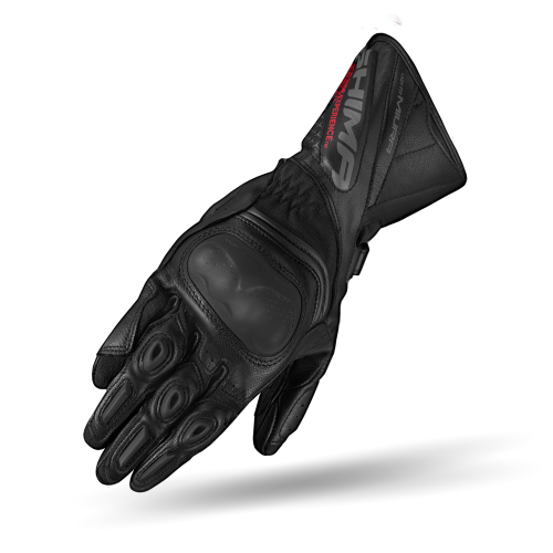 Rękawice motocyklowe sportowe damskie SHIMA MIURA BLACK