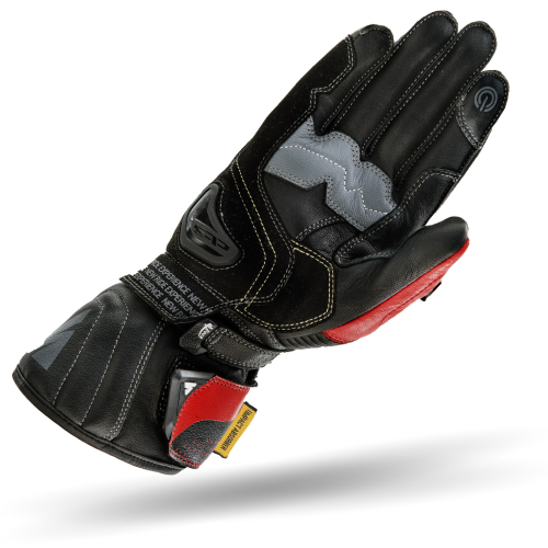 Rękawice motocyklowe sportowe SHIMA STR-2 BLACK/RED
