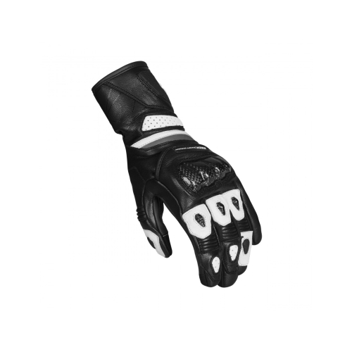 Rękawice motocyklowe damskie sportowe SECA ATOM LADY WHITE