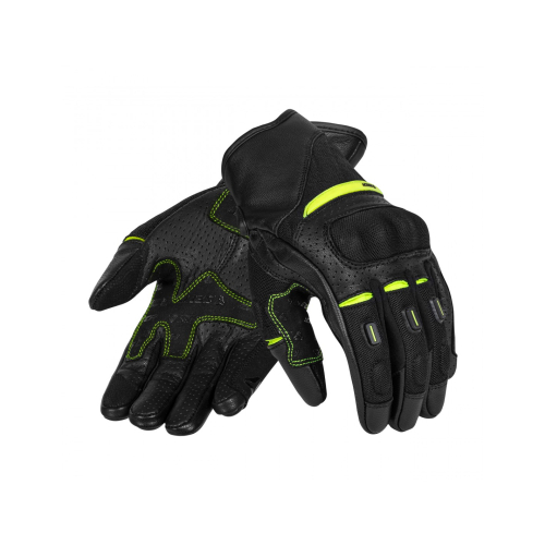 Rękawice motocyklowe krótkie letnie SECA AXIS MESH II FLUO YELLOW