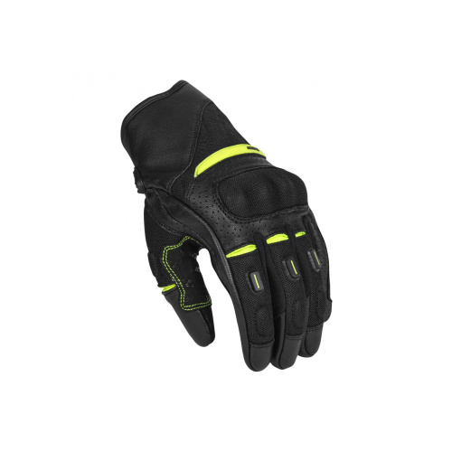 Rękawice motocyklowe krótkie letnie SECA AXIS MESH II FLUO YELLOW