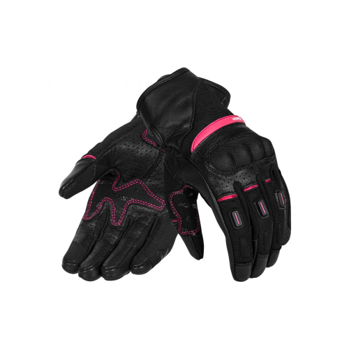 Rękawice motocyklowe krótkie letnie damskie SECA AXIS MESH II LADY FUCHSIA