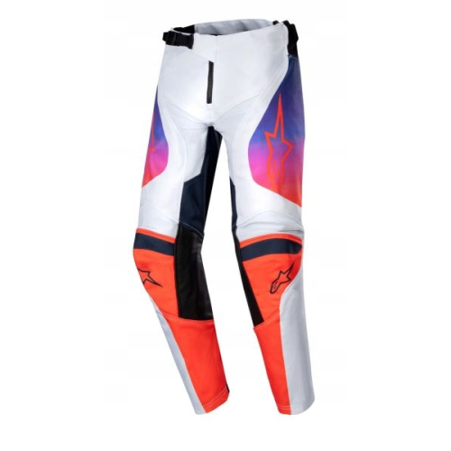Spodnie cross quad dla dzieci ALPINESTARS MX RACER YOUTH HOEN kolor czarny/pomarańczowy/szary