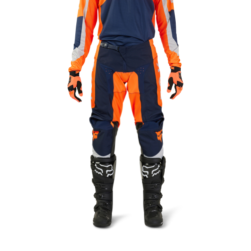 Spodnie cross quad dla dzieci FOX JUNIOR 180 NITRO FLUO ORANGE
