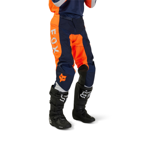 Spodnie cross quad dla dzieci FOX JUNIOR 180 NITRO FLUO ORANGE