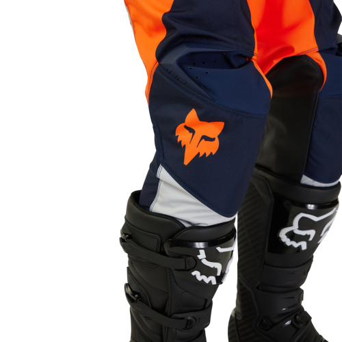 Spodnie cross quad dla dzieci FOX JUNIOR 180 NITRO FLUO ORANGE