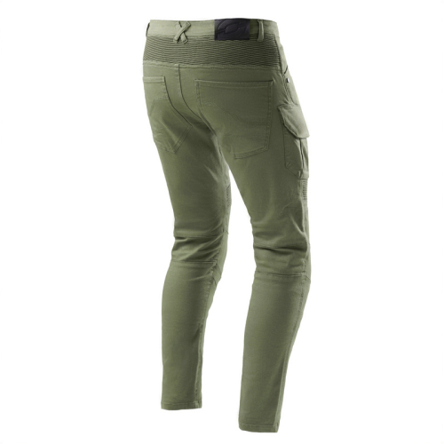 Spodnie motocyklowe bojówki OZONE FASTER TAPERED FIT OLIVE