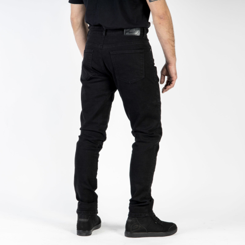 Spodnie motocyklowe jeans OZONE STRIKER REGULAR BLACK